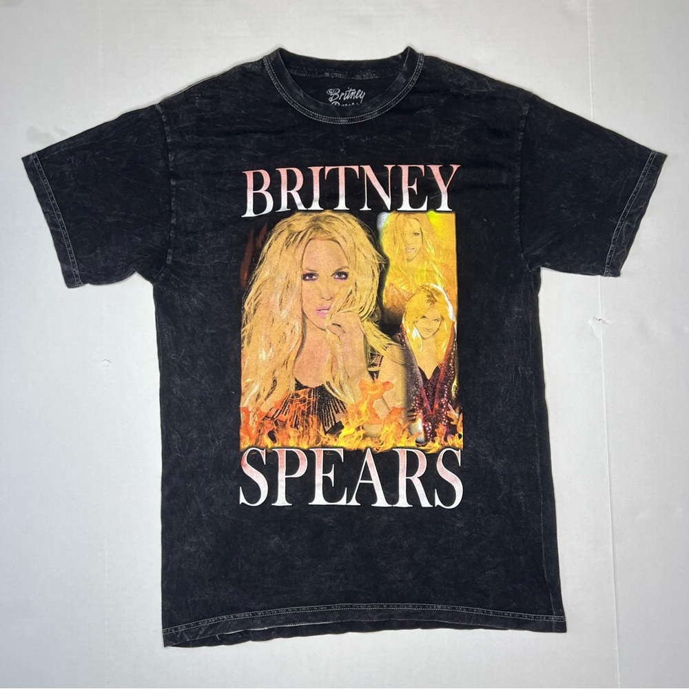 Britney Spears graphic print shirt size small